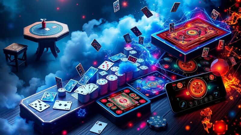 A evolução dos jogos de cartas na era digital