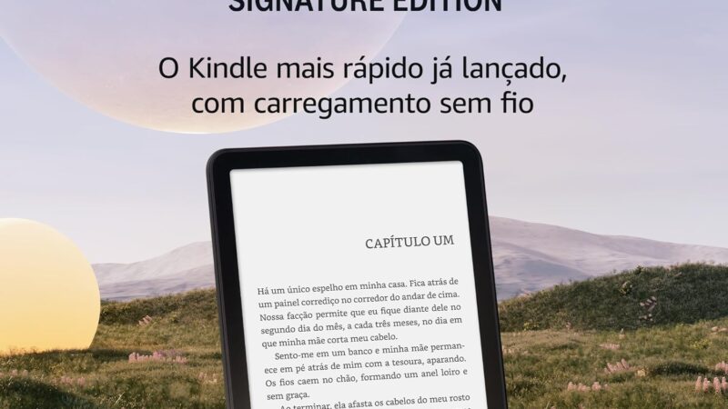 Novo Kindle Paperwhite Signature Edition (32 GB) – Com 10% off na Amazon hoje!