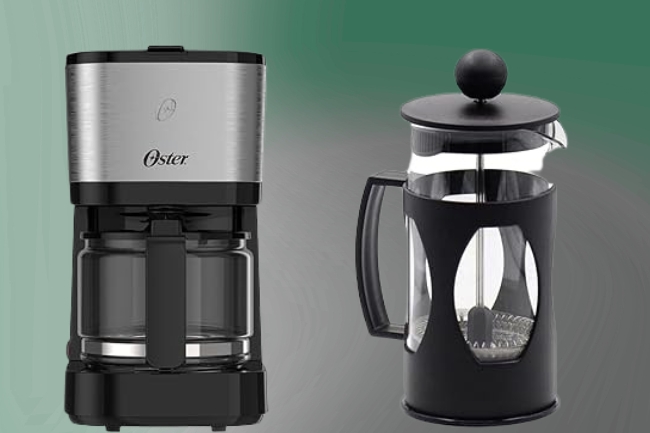 Cafeteira elétrica ou prensa francesa: qual entrega o café mais encorpado?