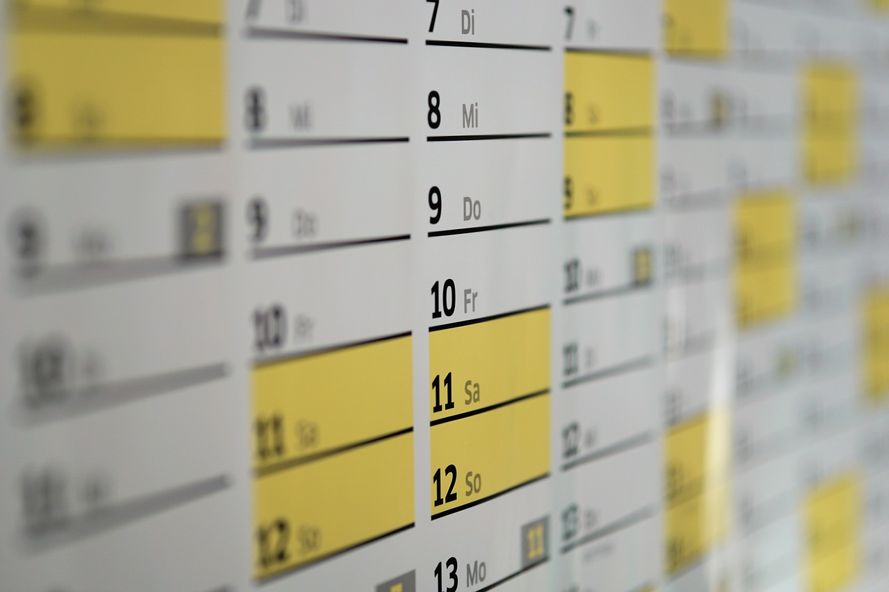 Quantos finais de semana tem um ano: descubra agora e planeje seu tempo