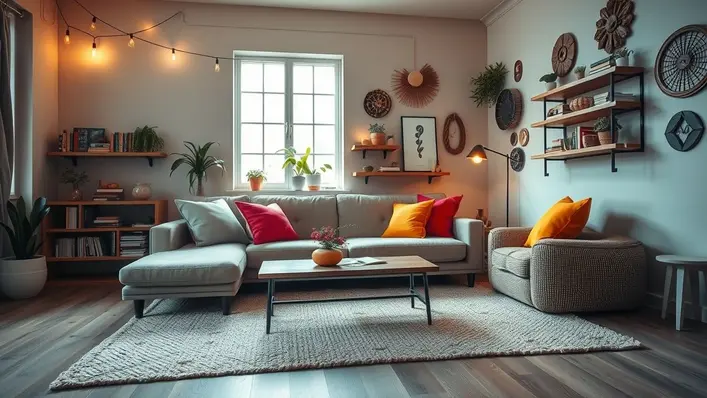 Transforme sua Sala com 5 Ideias Baratas e Incríveis de Decoração