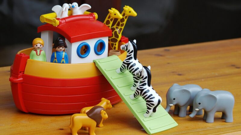 Quais animais não entraram na arca?